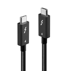 Lindy 31120 Câble Thunderbolt 1 m 40 Gbit/s Noir