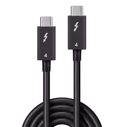 Lindy 31120 Câble Thunderbolt 1 m 40 Gbit/s Noir