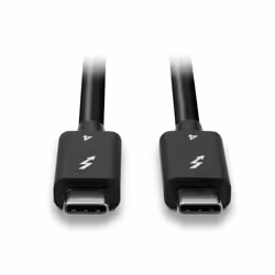 Lindy 31120 Câble Thunderbolt 1 m 40 Gbit/s Noir