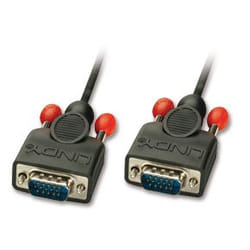 Lindy 31440 câble VGA 1 m VGA (D-Sub) Noir
