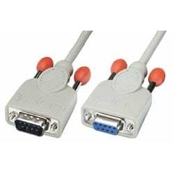 Lindy 0,5m RS232 Cable câble de signal Gris