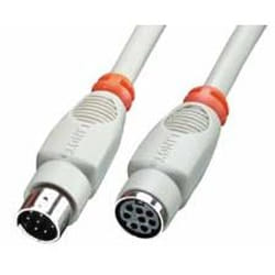 Lindy Apple Mac Serial Port Extension Cable, 2m câble parallèle Gris