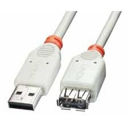 Lindy USB 2.0 A/A Cable, 1m câble USB USB A Gris