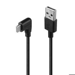 Lindy 32001 câble USB USB 2.0 1 m USB A USB C Noir