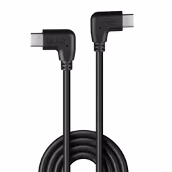 Lindy 32009 câble USB USB 2.0 1 m USB C Noir - Vue supplémentaire 2