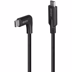 Lindy 32017, 0,5 m, USB C, USB C, USB 3.2 Gen 2 (3.1 Gen 2), 10 Gbit/s, Noir