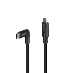 Lindy 32018 câble USB USB 3.2 Gen 2 (3.1 Gen 2) 1 m USB C Noir