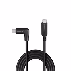 Lindy 32018 câble USB USB 3.2 Gen 2 (3.1 Gen 2) 1 m USB C Noir
