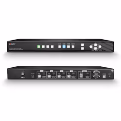 Lindy 32329 commutateur écran, clavier et souris Grille de montage Noir