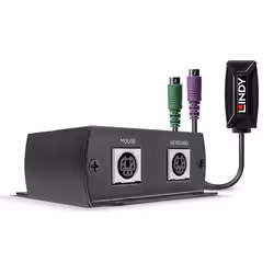 Lindy 32681, Émetteur et récepteur, Avec fil, 100 m, Cat5e, Cat6, Noir, CE, FCC, RoHS &amp; REACH, CP65