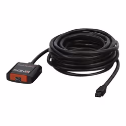 Lindy 32918, FireWire 800 (IEEE 1394b), 9-p, 9-p, Noir, Mâle/Femelle, 5 m