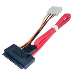 Lindy SATA Cable - Combined Data &amp; Power, 0,3 m