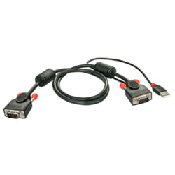 Lindy 33770 câble VGA 1 m VGA (D-Sub) Bleu
