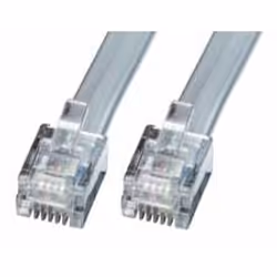 Lindy RJ-12 M/M 2.0m, 2 m, RJ-12, RJ-12, Gris, Mâle, Mâle