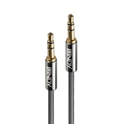 Lindy 35321 câble audio 1 m 3,5mm Anthracite