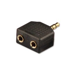 Lindy Audio Adapter 3.5 mm 2 x 3,5 mm Noir