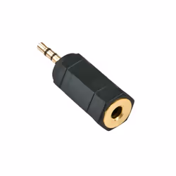 Lindy 35622, 2.5mm, 3,5mm, Noir