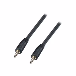 Lindy 35643, 3,5mm, Mâle, 3,5mm, Mâle, 3 m, Noir