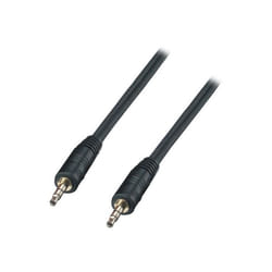 Lindy 35643 câble audio 3 m 3,5mm Noir