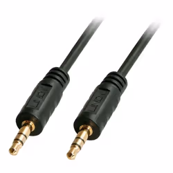 Lindy 35645, 3,5mm, Mâle, 3,5mm, Mâle, 7,5 m, Noir