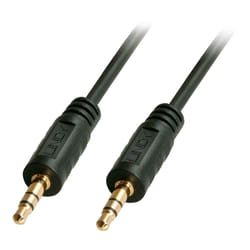 Lindy 35645 câble audio 7,5 m 3,5mm Noir