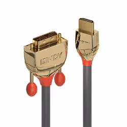 Lindy 36199, 15 m, HDMI Type A (Standard), DVI-D, Mâle, Mâle, 1920 x 1200 pixels