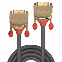 Lindy 36216 câble DVI 15 m DVI-D Or - Vue supplémentaire 2