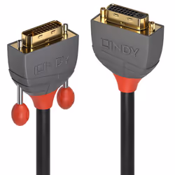 Lindy 36233, 3 m, DVI-D, DVI-I, Mâle, Femelle, Noir