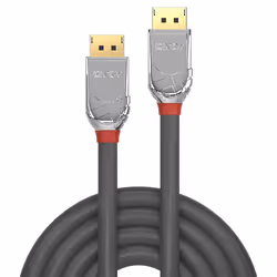 Lindy 36302 câble DisplayPort 2 m Gris