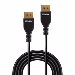 Lindy Câble Slim DisplayPort 1.4, 2m - Vue supplémentaire 2