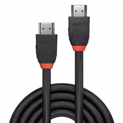 HL HL0410840 câble HDMI 2 m HDMI Type A (Standard) Noir