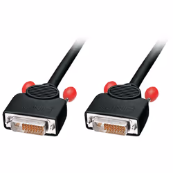 Lindy 36613, 3 m, DVI-D, DVI-D, Mâle, Mâle, Noir