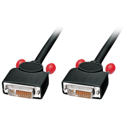 Lindy 36613 câble DVI 3 m DVI-D Noir