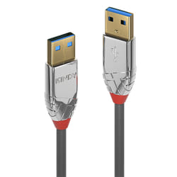 Lindy 36626 câble USB 1 m USB 3.2 Gen 1 (3.1 Gen 1) USB A Gris