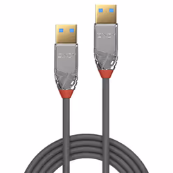 Lindy 36629 câble USB 5 m USB 3.2 Gen 1 (3.1 Gen 1) USB A Gris