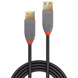 Lindy 36760 câble USB 0,5 m USB 3.2 Gen 1 (3.1 Gen 1) USB A Noir