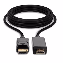 Lindy 36920 câble vidéo et adaptateur 0,5 m DisplayPort HDMI Type A (Standard) Noir - Vue supplémentaire 4