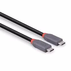 Lindy 36947 câble USB 0,8 m USB4 Gen 3x2 USB C Noir