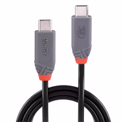 Lindy 36958 câble USB 2 m USB4 Gen 3x2 USB C Noir