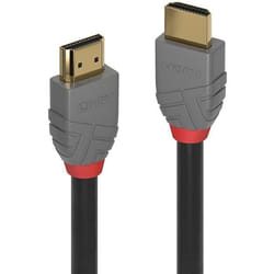 Lindy 36963 câble HDMI 2 m HDMI Type A (Standard) Noir, Gris