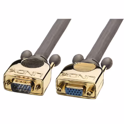 Lindy 37837, 5 m, VGA (D-Sub), VGA (D-Sub), Mâle, Femelle, Anthracite