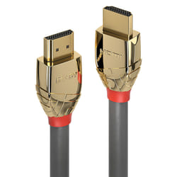 Lindy 37866 câble HDMI 10 m HDMI Type A (Standard) Or, Gris