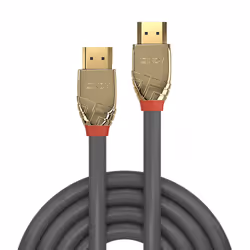 Lindy 37866 câble HDMI 10 m HDMI Type A (Standard) Or, Gris - Vue supplémentaire 2