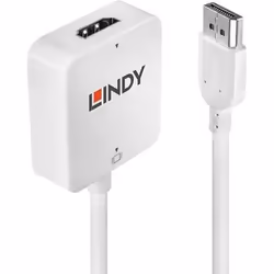 Lindy 38146, HDMI Type A (Standard), DisplayPort, Femelle, Mâle, Droit, 3840 x 2160 pixels