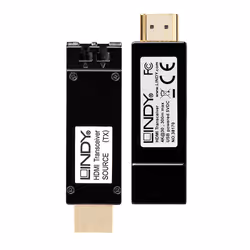 Lindy 38170 extension audio/video Émetteur et récepteur AV Noir