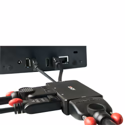 Lindy 38182 câble vidéo et adaptateur 0,15 m Noir