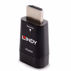Lindy 38194 câble vidéo et adaptateur HDMI Type A (Standard) VGA Noir