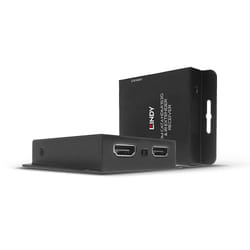 Lindy 38208 extension audio/video Émetteur et récepteur AV Noir