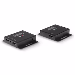 Lindy 38208 extension audio/video Émetteur et récepteur AV Noir