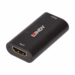 Lindy 38211, 20 m, Compatibilité 3D, Noir, HDCP